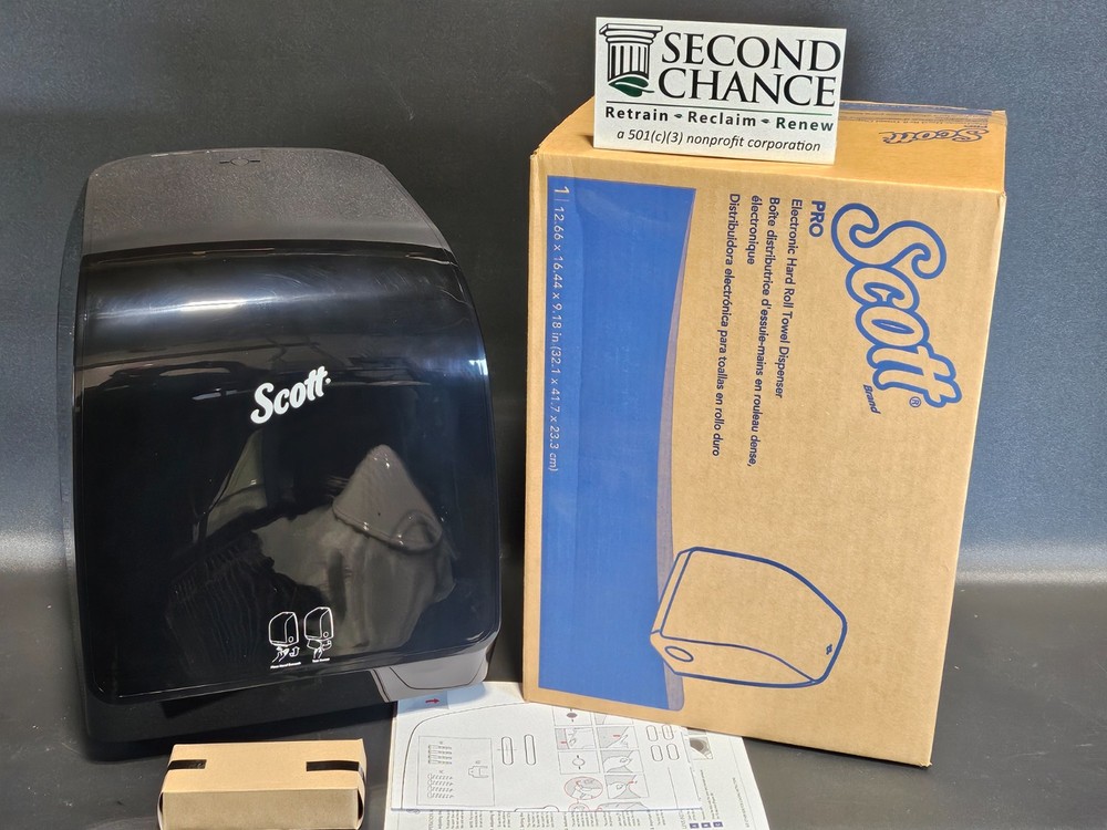 Scott Pro 34348 Automatic Electric Hard Roll Towel Dispenser