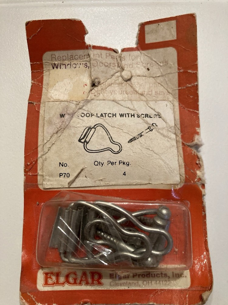 7/16 In. Window Screen Bottom Latches (4-Pack)