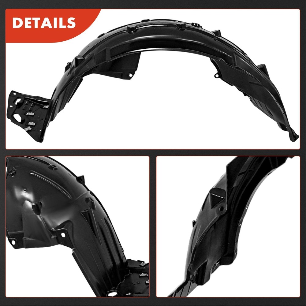 Front Inner Fender Liners with Clips Civic 2017-2019 Hatchback