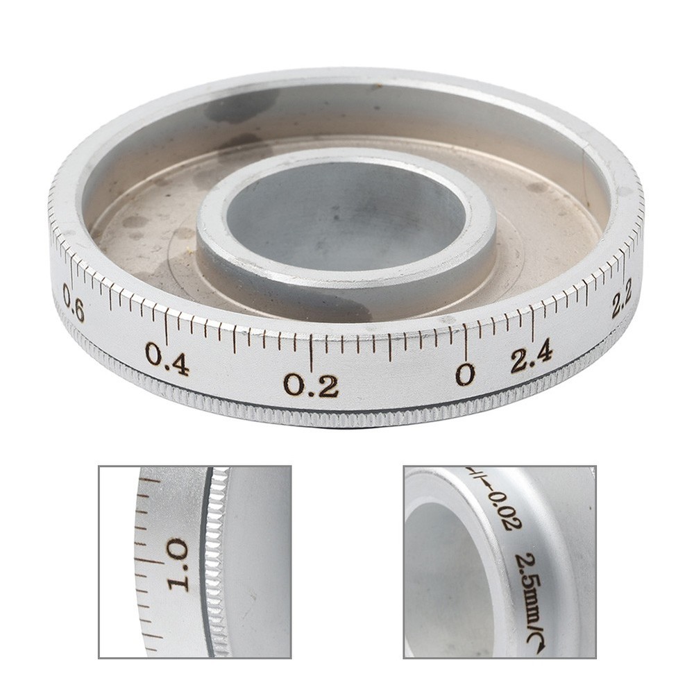 1pc Lifting Scale Ring Dial Cross Graduations Table For Milling Machines