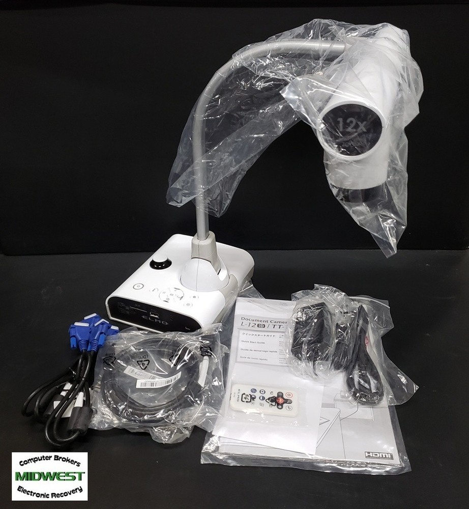 ELMO TT-12iD Interactive Document Camera Visual Presenter - New without box
