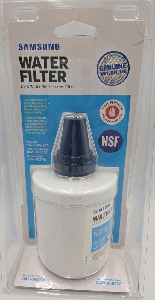 Samsung Refrigerator Water Filter DA29-00003G Model HAF-CU15/XAA