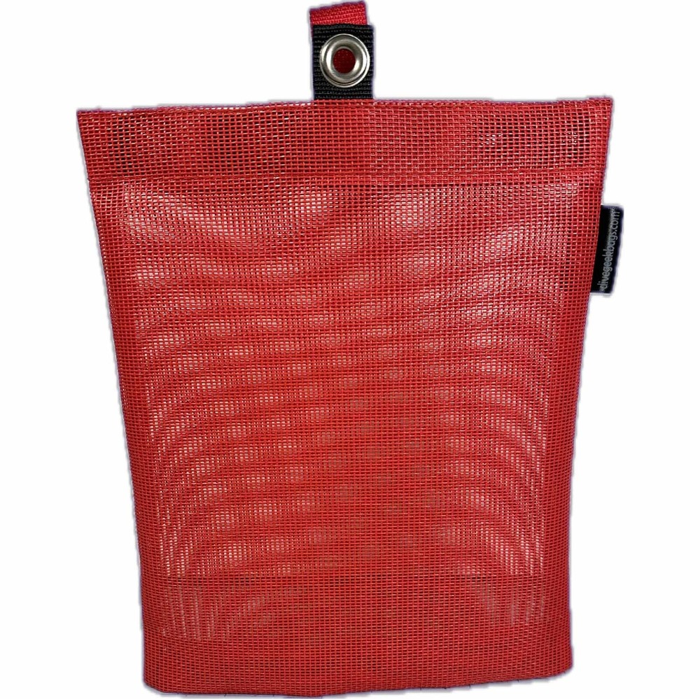 NEW! Large Dive Mesh Hook Loop Pouch- Flat Bottom