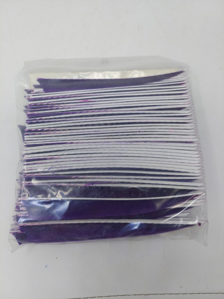 100pk Gateway Feathers 5" Right Wing: Shield Purple 500RSSPP-100
