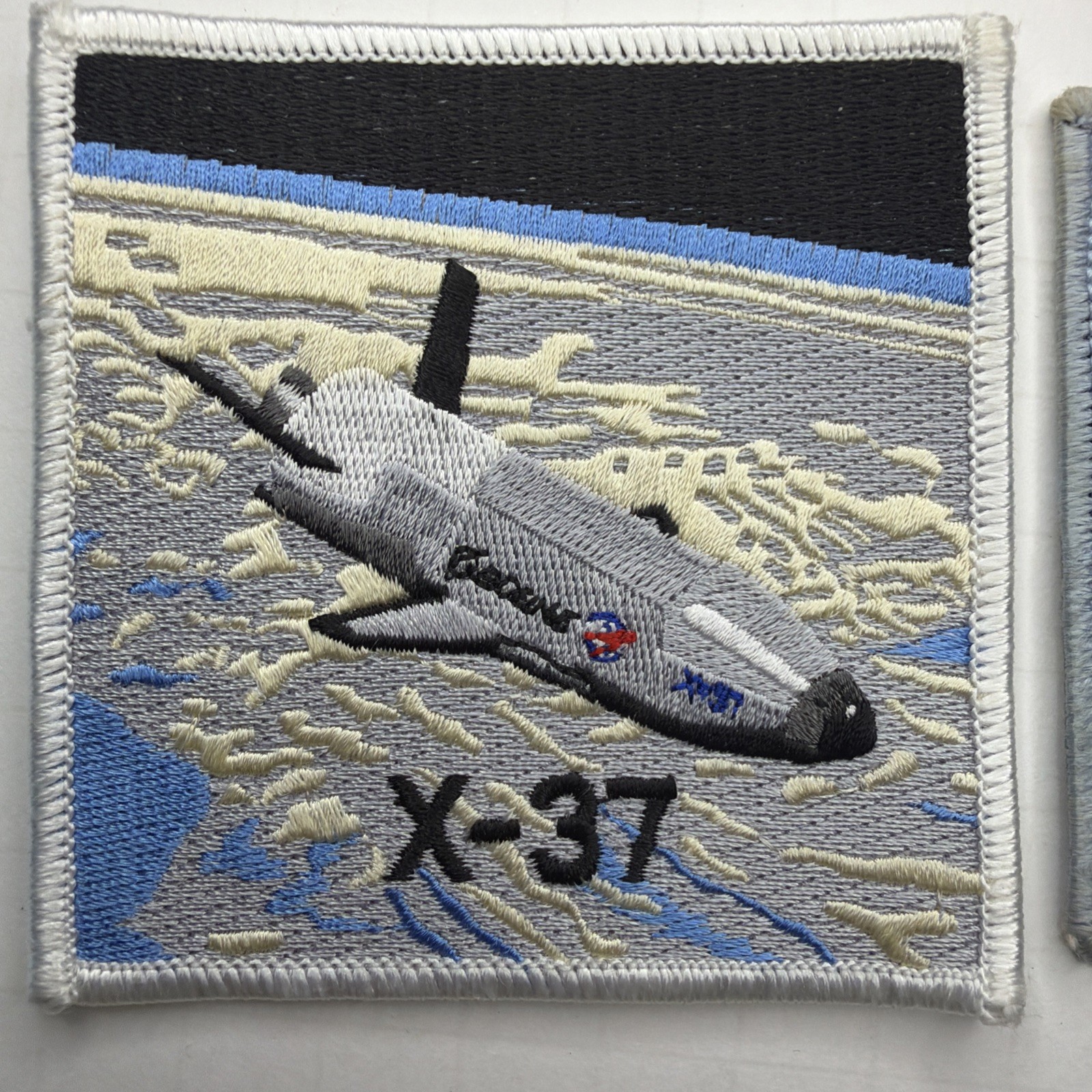 NASA Space Plane X-33 & X-37 Cloth Patch Collection
