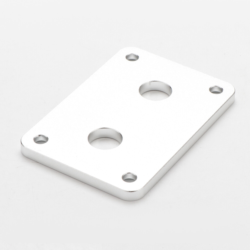 1PC Aluminum Banana Jack Socket Plate Binding Post & Speaker Panel Terminal Box