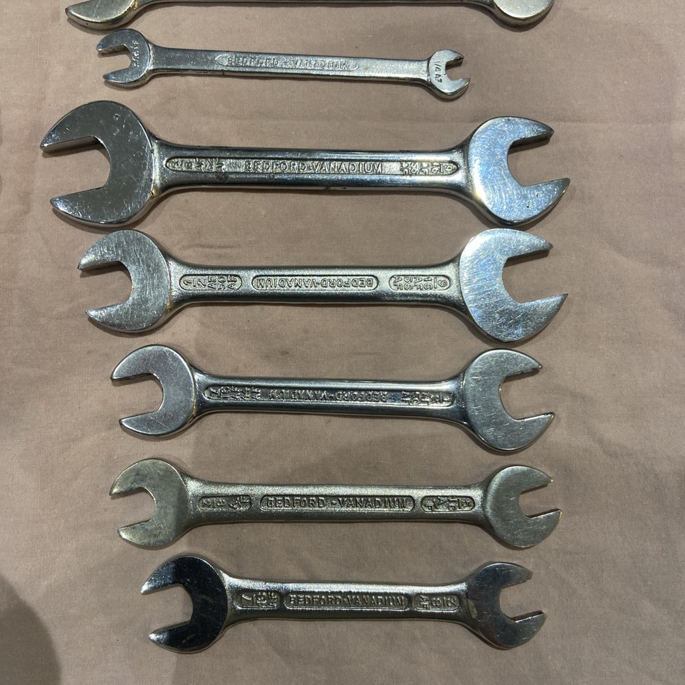 AF Spanner Selection , by Bedford (not Britool)