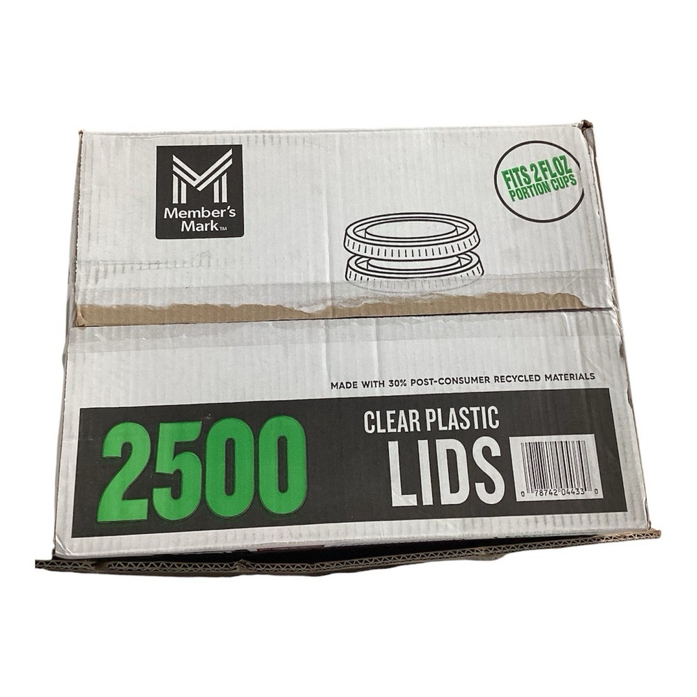 Member's Mark Portion Lids - 2 Ounce/2500 Count