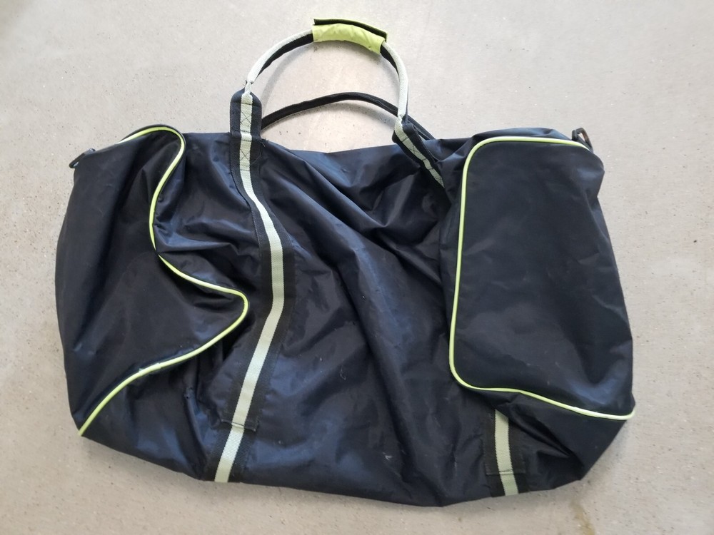 Deep See Large Duffle Bag Black yellow