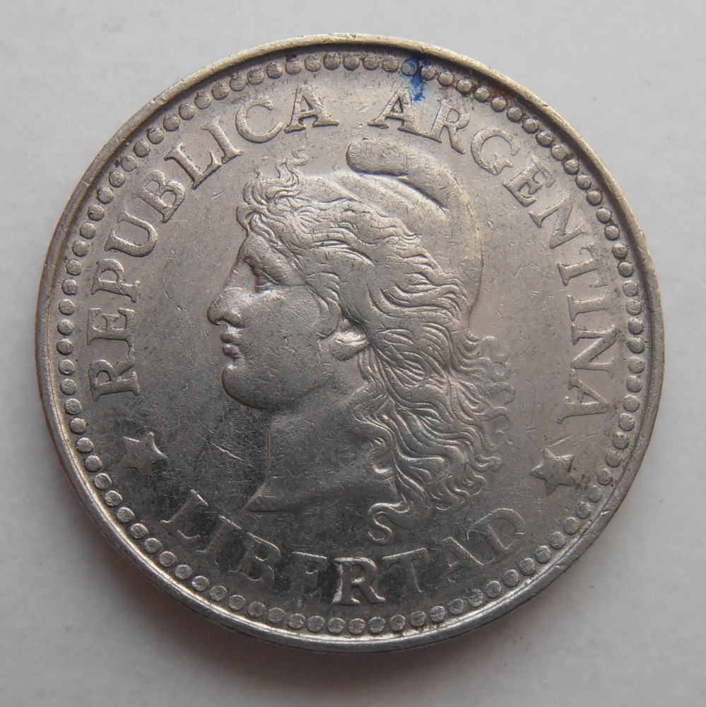 ARGENTINA 10 CENTAVOS 1957