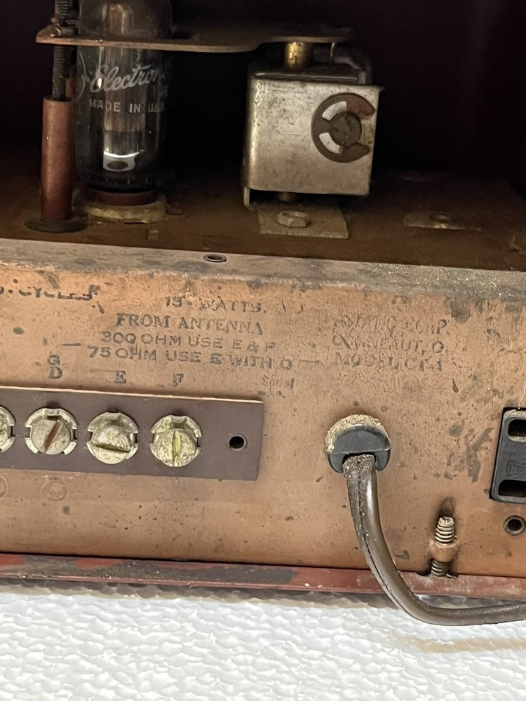 Astatic Tv Signal Amplifier Ct-1, Powers On Untested Beyond That