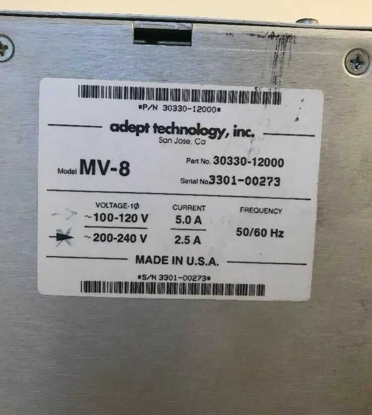 Adept Technology Robot Control MV-8 *Fast Shipping* Warranty!
