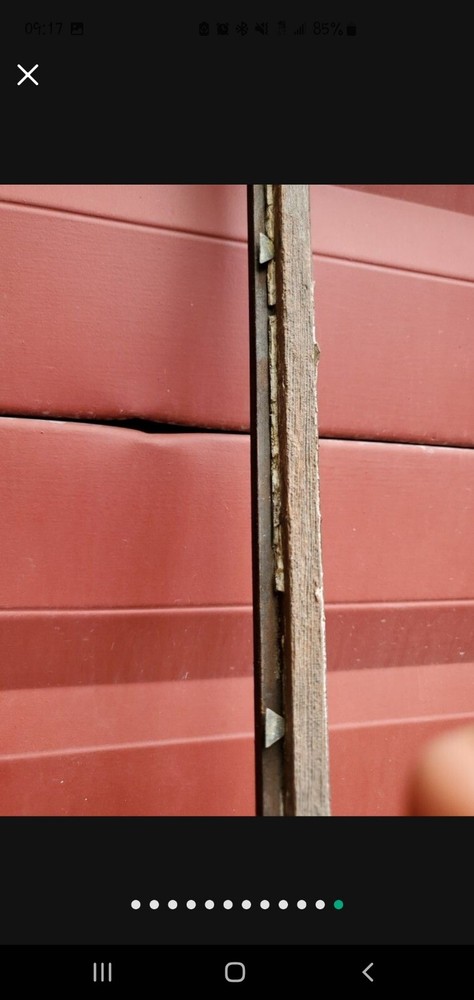 Extra large wooden window frame