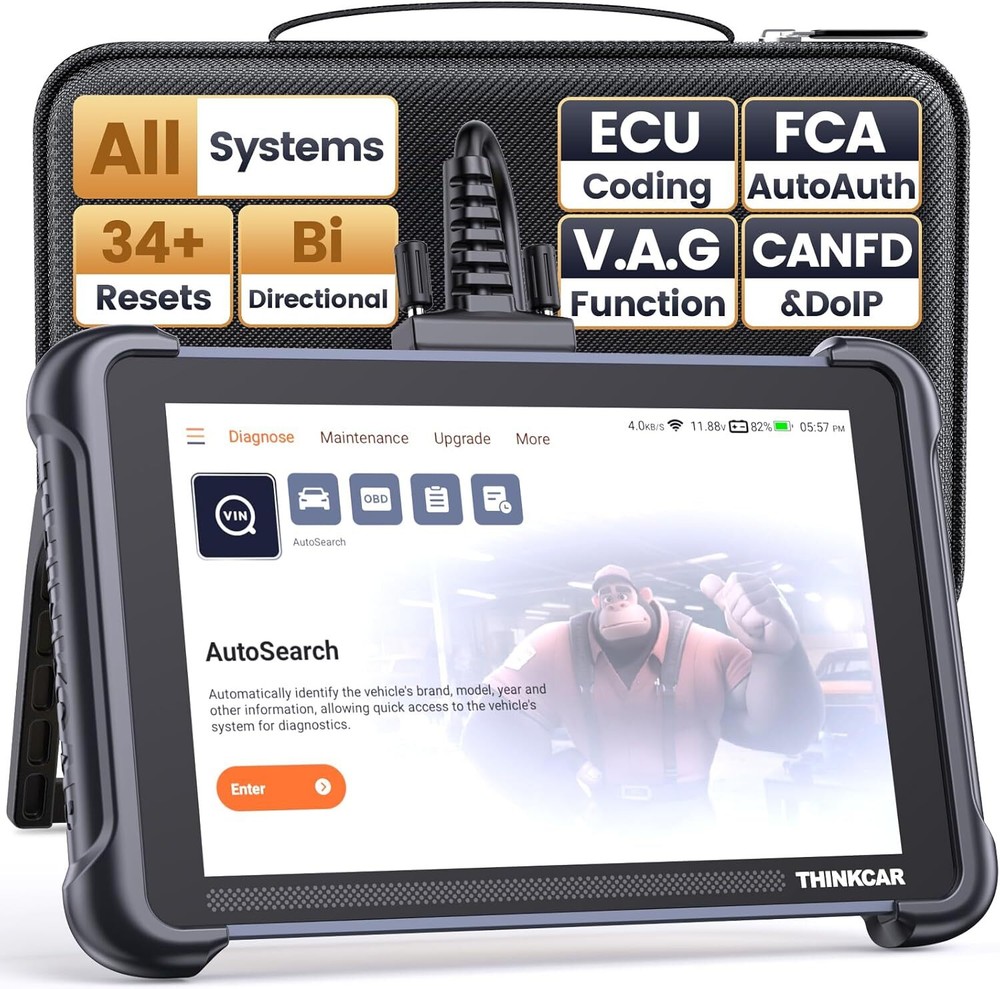 2025 ThinkScan 689 Coding Scanner Full System Diagnostic Tool Action Test+CANFD