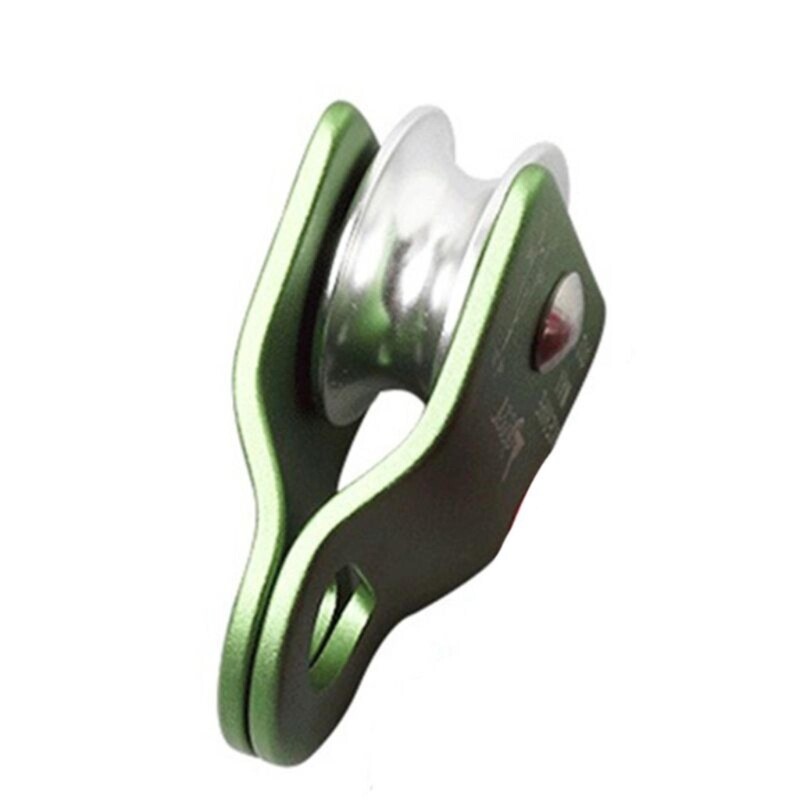 Active Pulley Block Pulley for Rock Climbing Rope Ice Belt Lifting