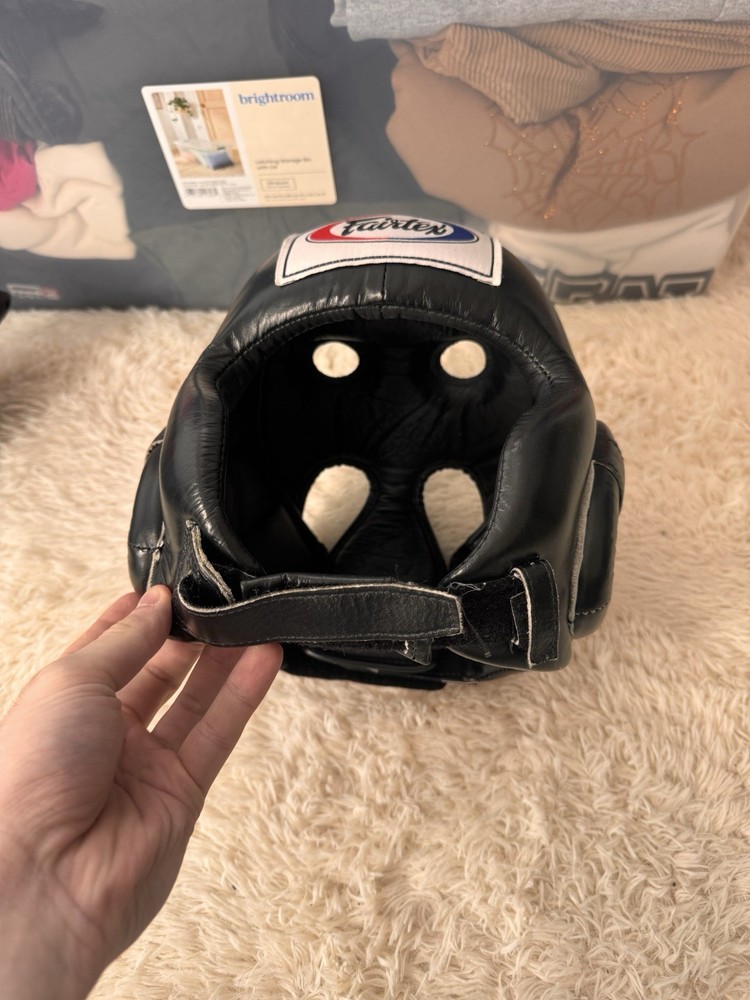 Fairtex Competition Headguard Black