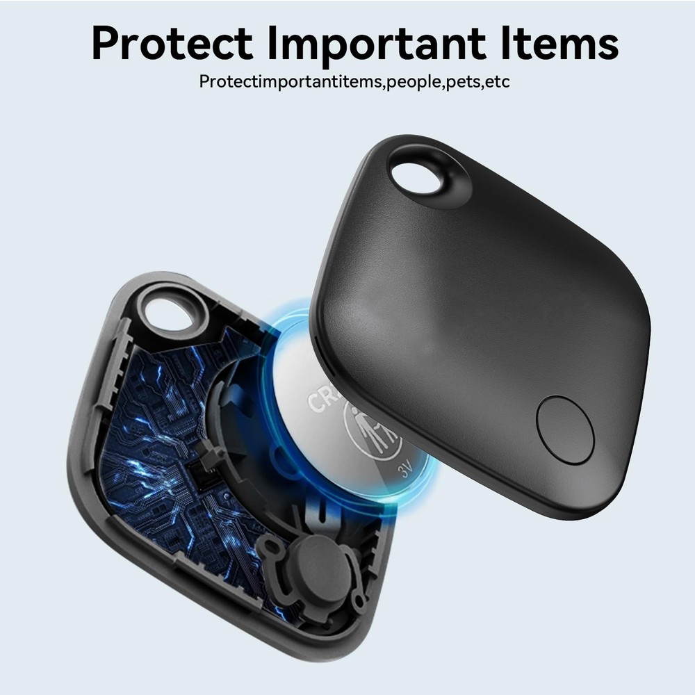 Air Tags-2 Pack Android,Luggage Tracker Tags for Android Works with Google Fi...