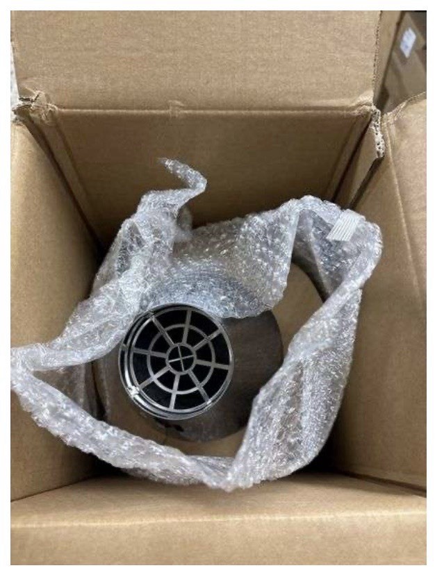 RHEEM PRO TECH STAINLESS HORIZONTAL VENT CONE TERMINATION KIT FOR TANKLESS WATER