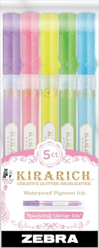 Zebra Pen 1 Zebra KIRARICH Set 5/PKG, Assorted