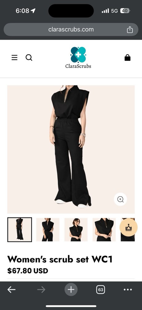 THREE Clarascrubs Flares Sets