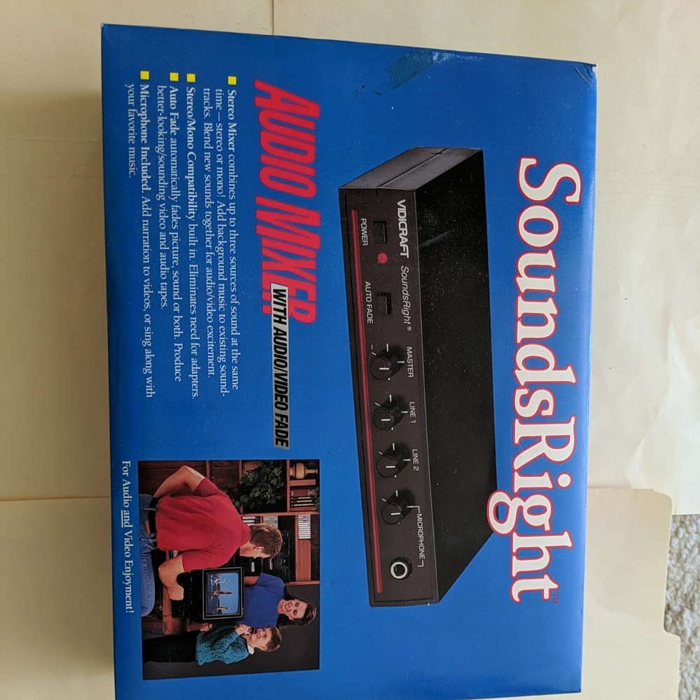 Vidicraft SoundsRight Audio Mixer