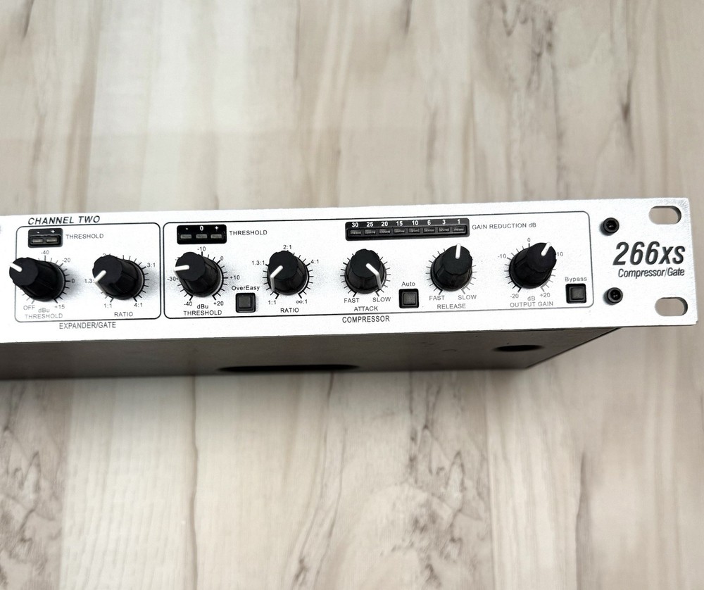 DBX 266xs 2-Channel Professional Audio Compressor/Gate Dynamic Effects Processor