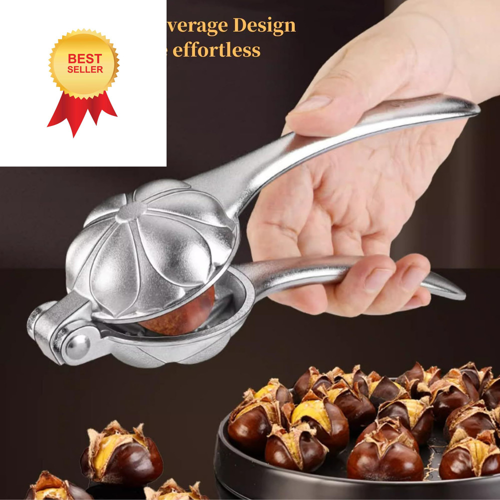 Chestnut Cutter Tool, Nut Cracker with Opener