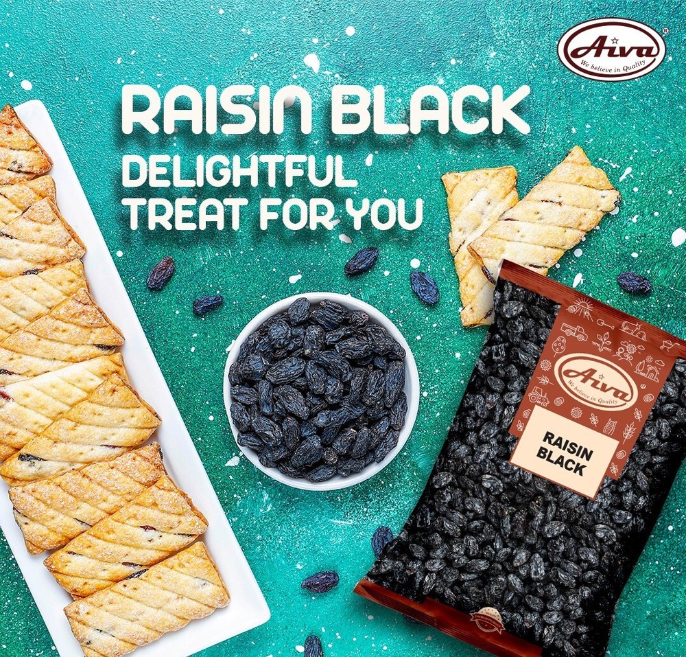 Aiva Raisin Black 2 LB