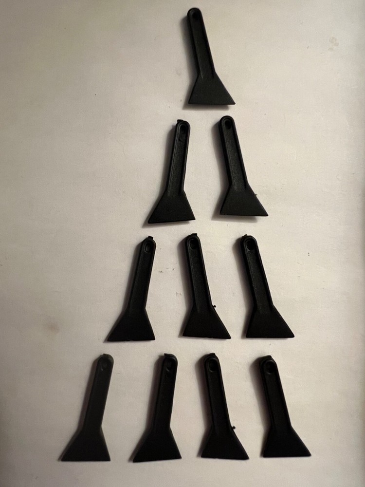 10 Mini Scraper Grinder Tool Black