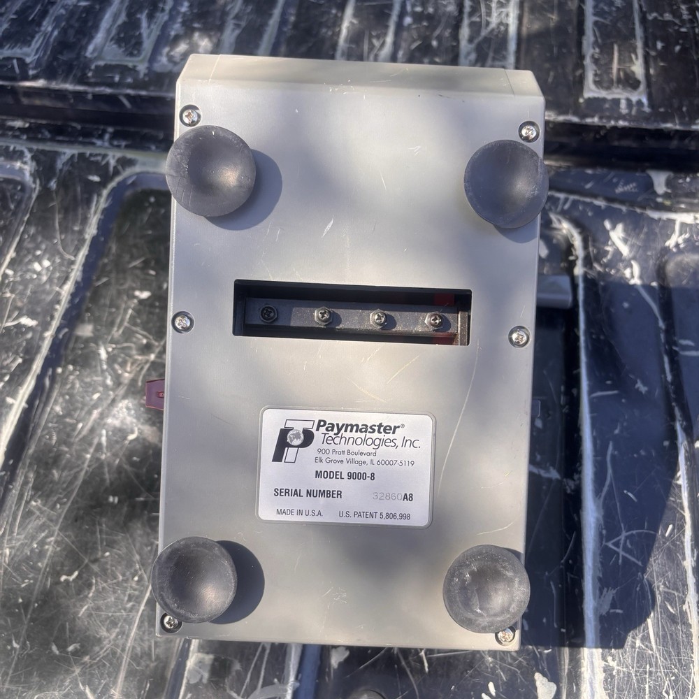 Paymaster 9000-8 Money Order Check Writer Machine