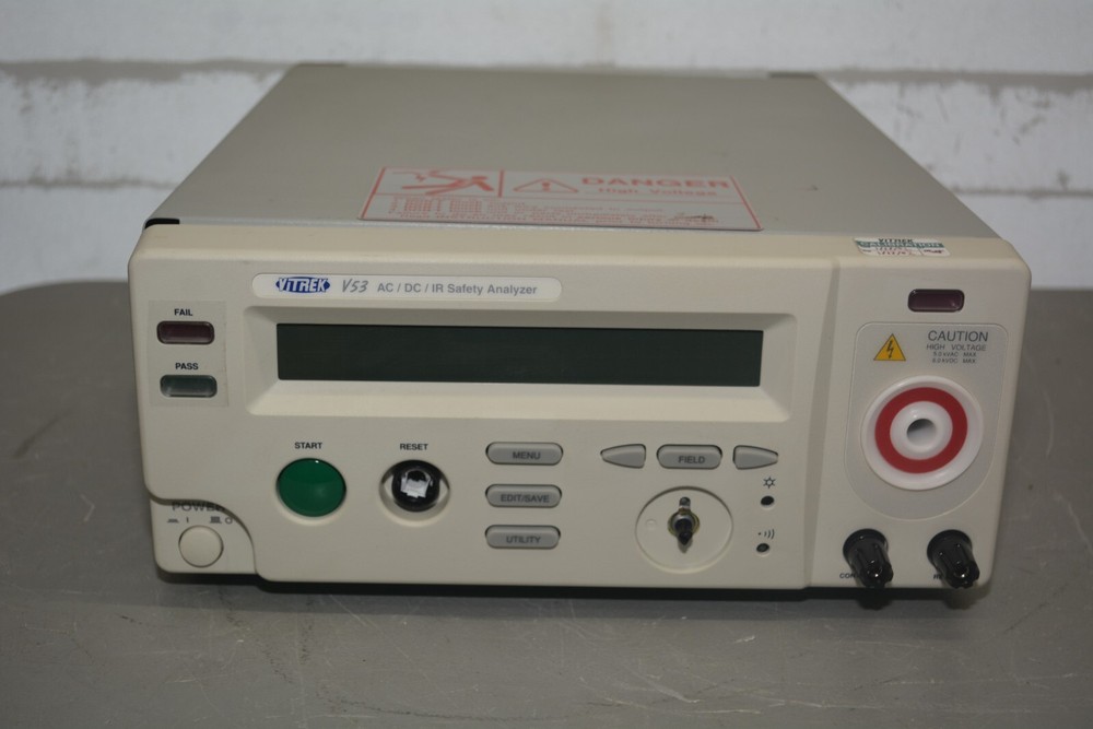 ^ Vitrek V53 AC/DC /IR Safety Analyzer #X1421