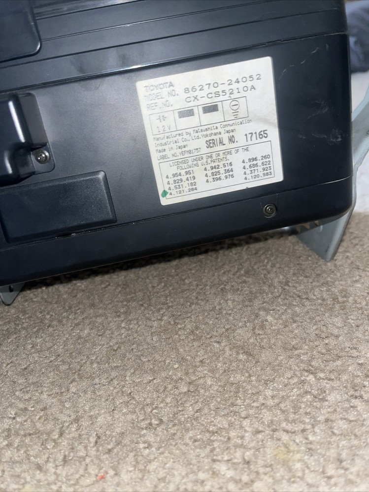 OEM 1993 8/12 auto CD changer tested