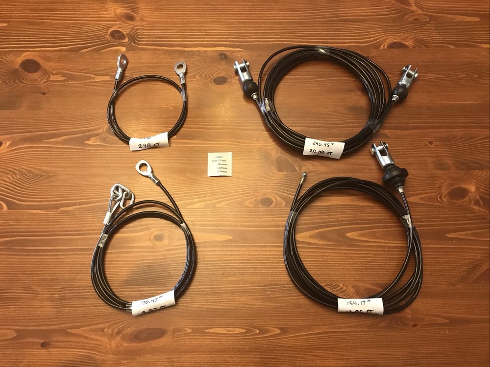 Home Gym Replacement Cables Set Of 4