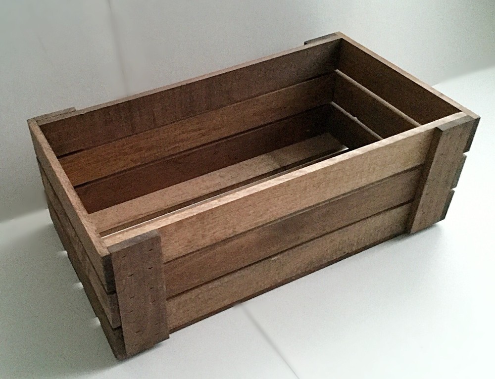 Darla's Studio 66 DVD Holder Wood Crate