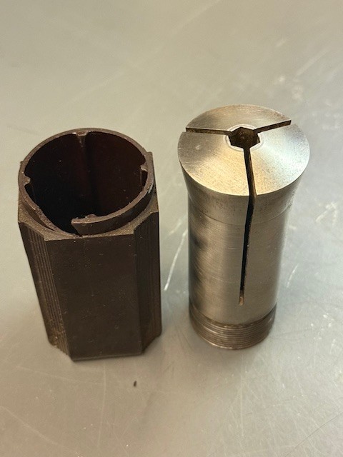 MSC .312" Hex 5C Smooth Collet w/Internal Threads