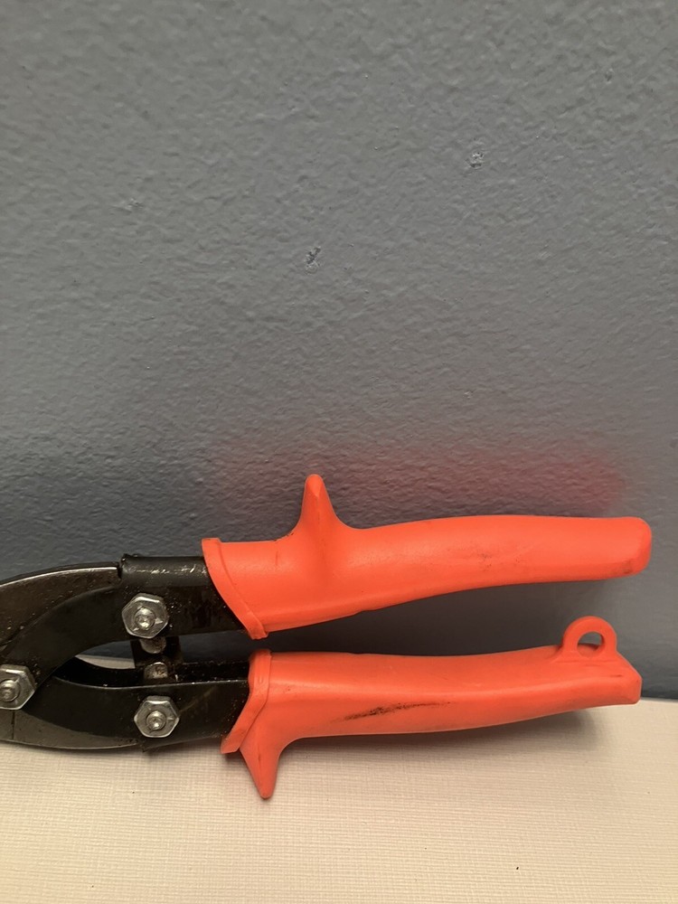 Wiss M-300 Orange Handle AVIATION CUT SNIPS SHEARS