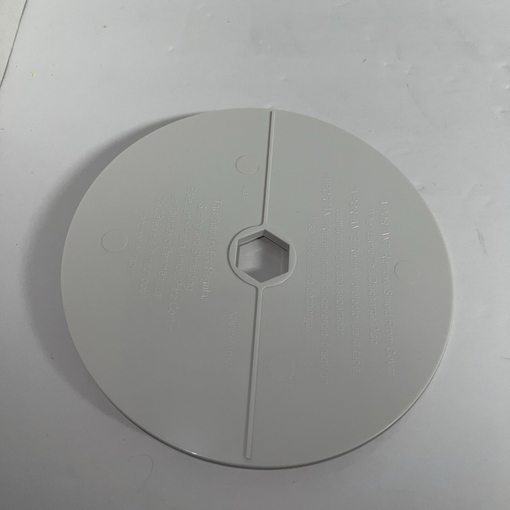 BLACK and DECKER Quick n Easy food processor FP1445 replacement DISK COVER