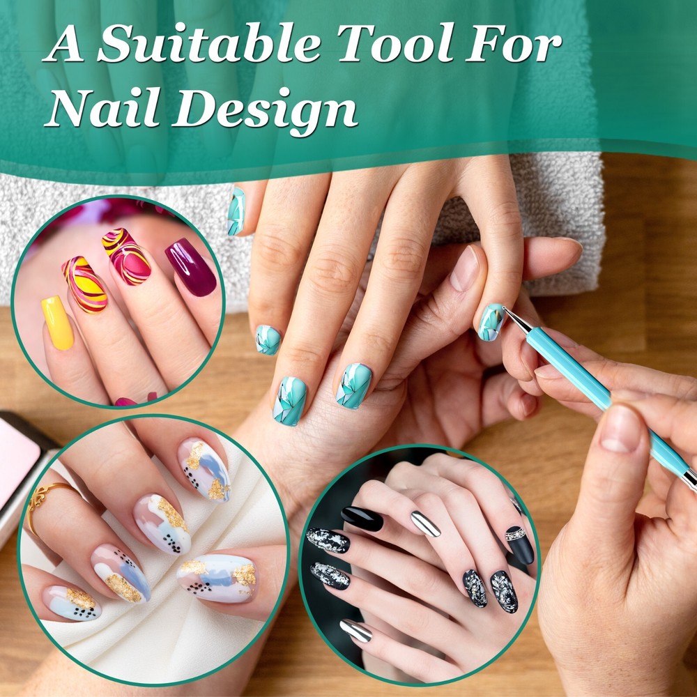 14 Pieces Silicone Clay Sculpting Tools Set, Modeling Dotting Tool for Pottery