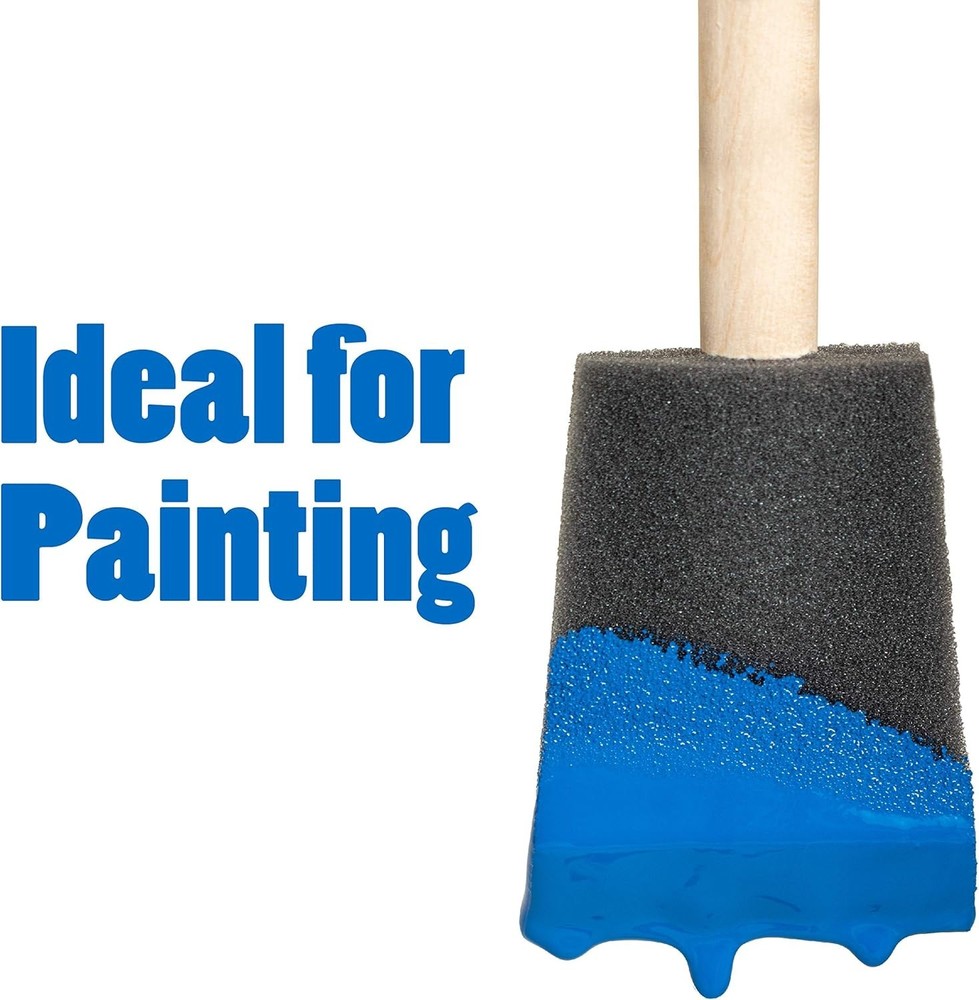 1" FOAM BRUSHES KIT 24pc