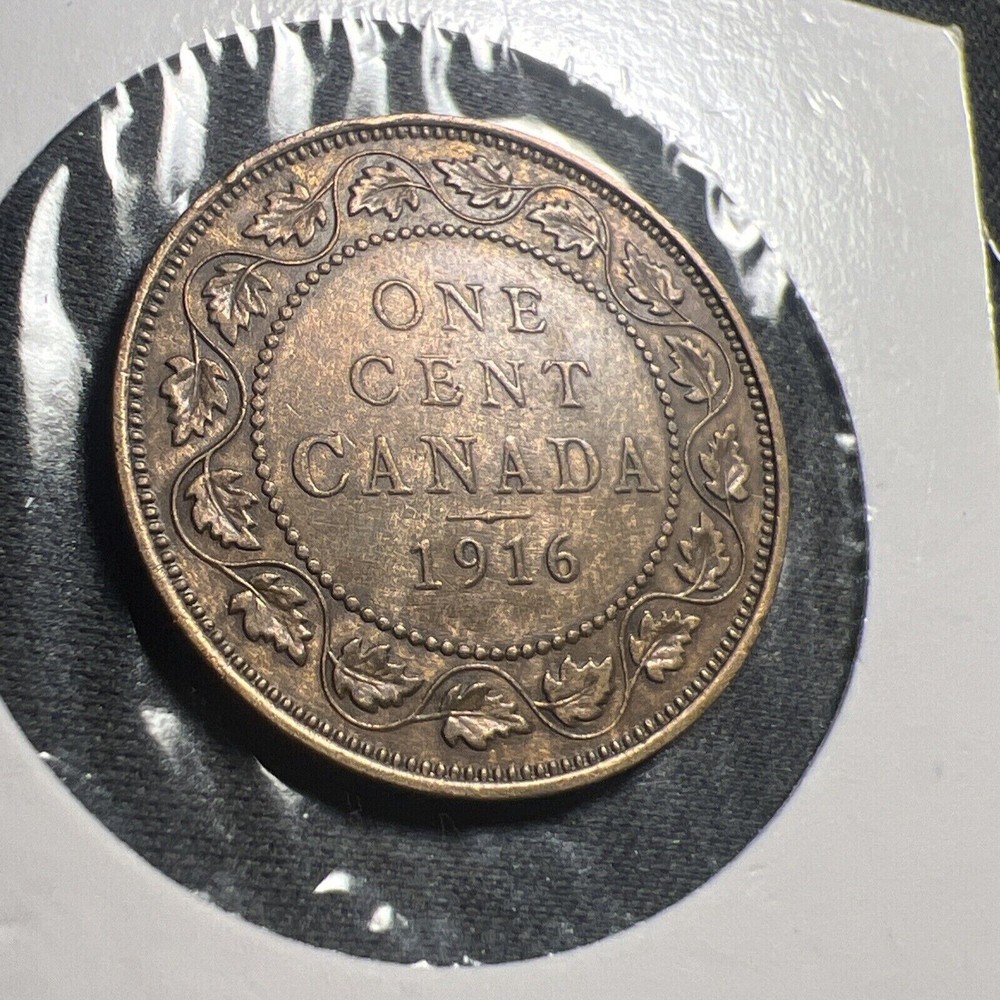 1916 Canada Large Cent Z4325