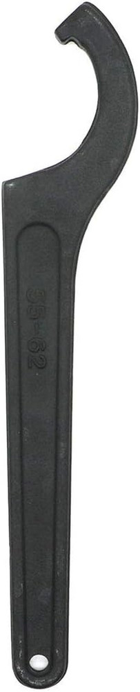 C Hook Spanner Wrench Collet Chuck for 55-62Mm round Nut, Black Adjustable Hook