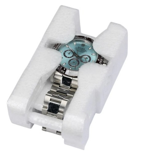 Clear Plastic Watch Coffin Box