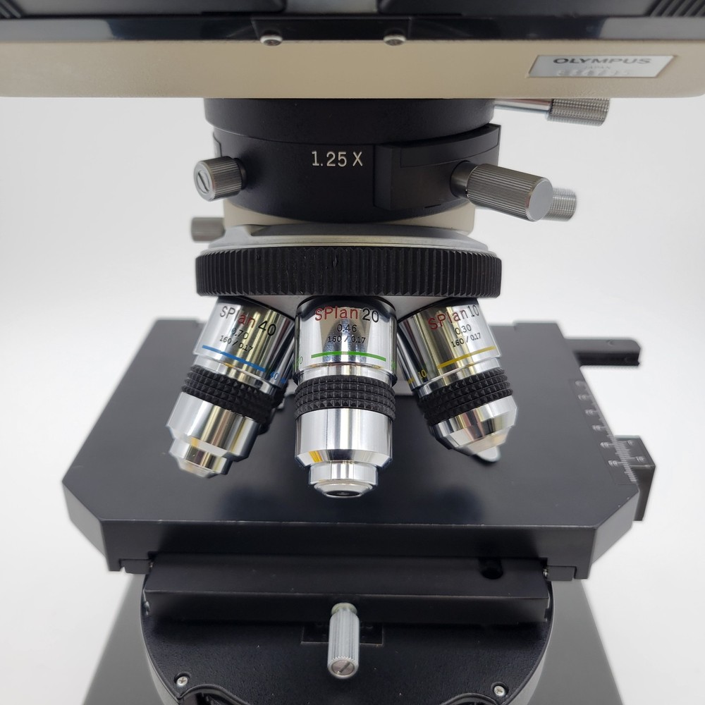 Olympus Microscope BH-2 with DIC / NIC, Phase Contrast, and Trinocular Head