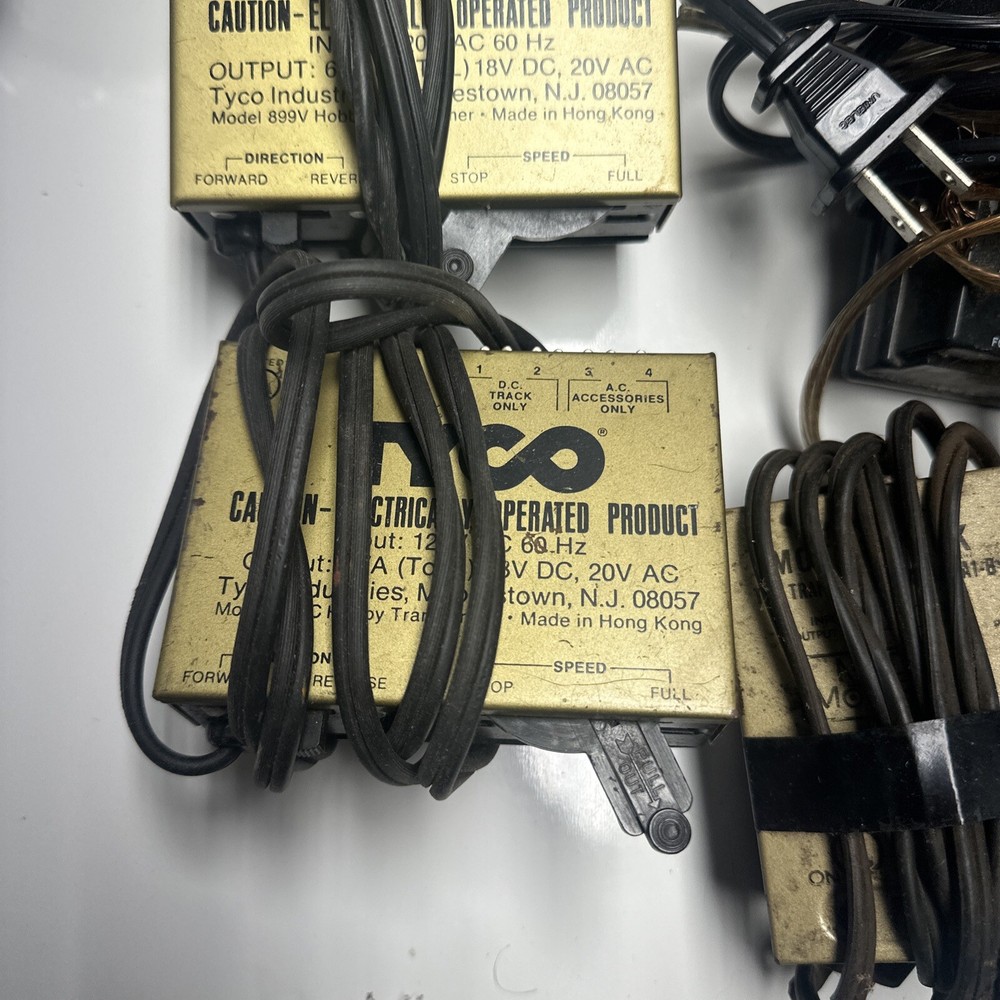12-Mixed Model Train Transformer Lot. ALL UNTESTED!