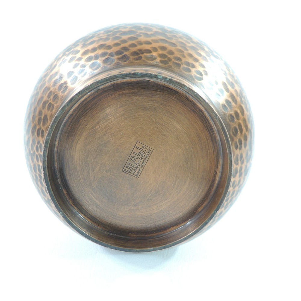 German 7" Hammered Copper Pitcher by WALL Handarbeit