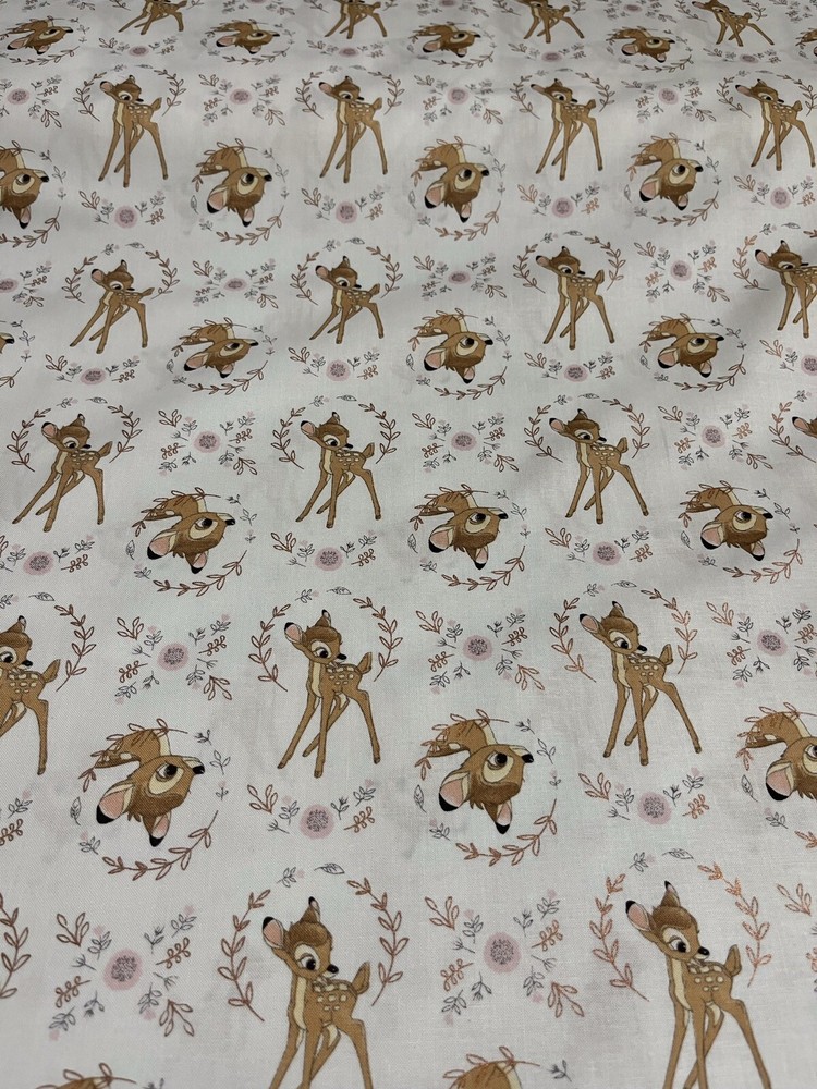 Bambi baby toddler  sheets set White