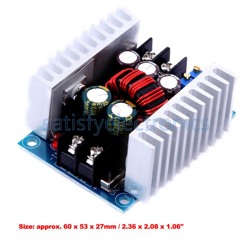 DC 300W 20A CC CV Constant Current Adjustable Step-Down Converter Voltage Buck