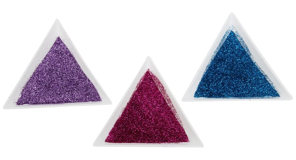 CousinDIY Glitter 12/Pkg-Rainbow