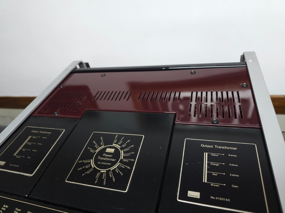 Sansui BA-5000 Power Amplifier Good Condition Serviced Operational