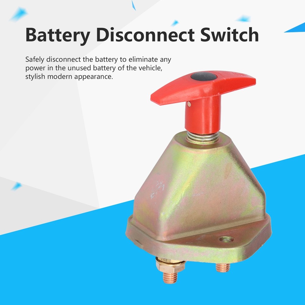 Battery Isolator Switch HeavyDuty Power Kill Cut Off Master Disconnect New
